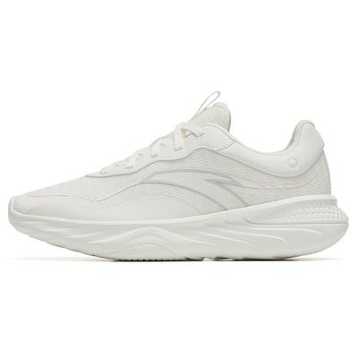 Comfortable Shock Absorbing Lightweight Low Top Running Shoes Women Sneakers White Gray 122247715-1