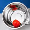 Stainless Steel Soup Bowl 12/14/16/18/20/22/24cm Mixing Basin  Salad Mixing Bowls