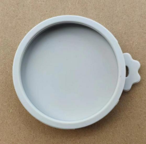 Capac din silicon pentru conserve de mâncare pentru animale de companie - Sigiliu 3-în-1 pentru păstrarea prospețimii pentru pisici și câini