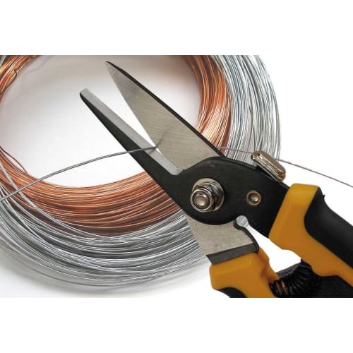 E-Value DIY All-Purpose Scissors R, Width 45 x Height 210 x Depth 15mm, High Carbon Steel SK-5 Blades