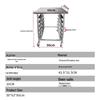 Stainless Steel Baking Pan Rack Trolley for Bread and Toast Drying
