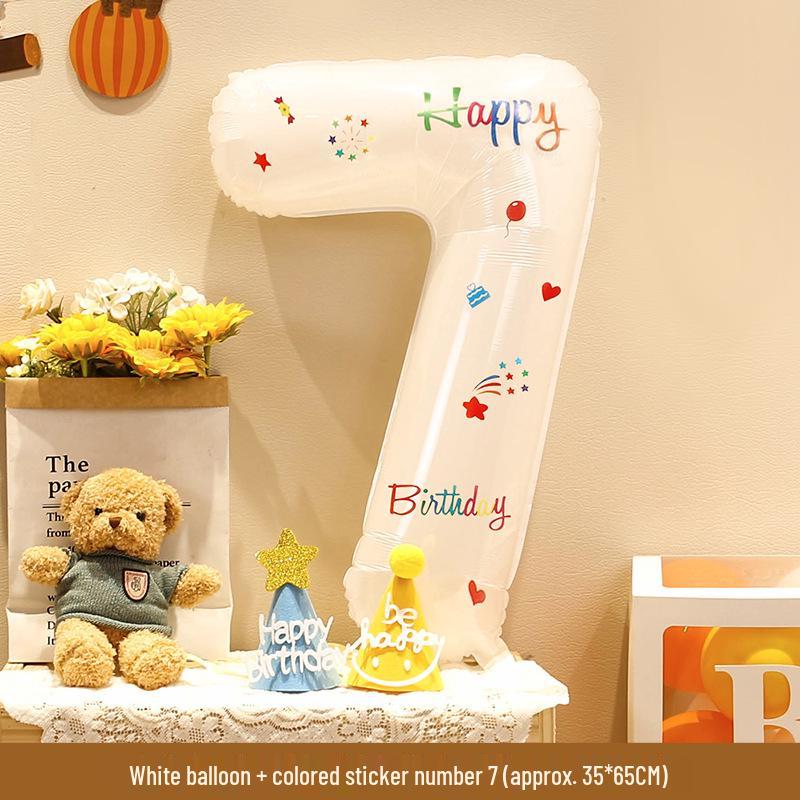 Happy Birthday Party Balloon Decorations for Kids