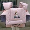 Double-Sided Waterproof Windproof Winter Quilt - Thickened, Large, and Warm with Extra Side Wings.