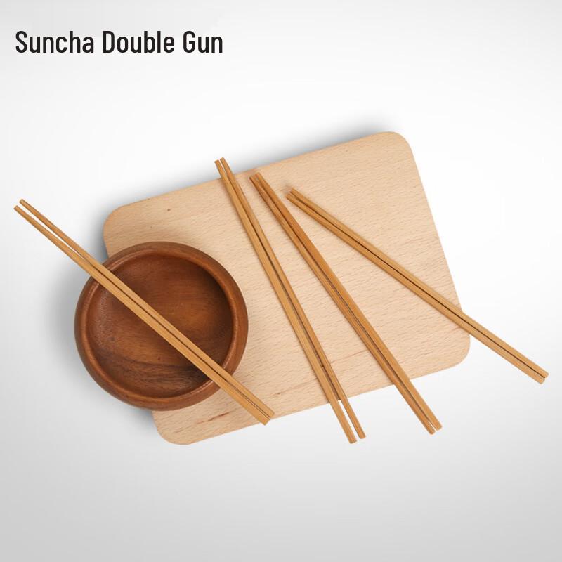 

Shuangqiang Natural Bamboo Chopsticks Set