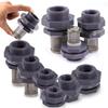 1/2" 3/4" 1" União para Tanque de Água Filtro de Aço Inoxidável Rosca Fêmea Arruela de Vedação para Irrigação de Jardim Aquário Tanque de Peixes Adaptador