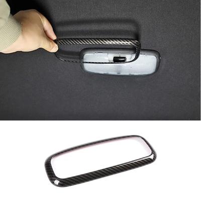 Carbon Faser Stil Auto Hinten Lese Lichter Rahmen Abdeckung Trim Fit Für Ford Ranger 2015- Auto Innen Zubehör