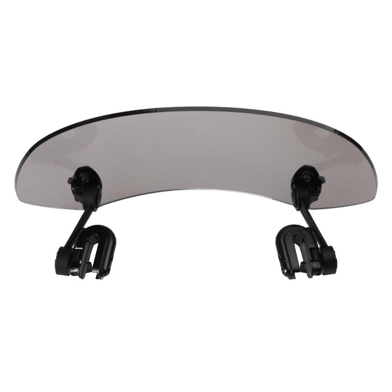 Motorcycle Windshield Airflow Adjustable Windscreen Extension Wind Deflector