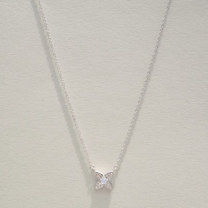 MaggieKim THE SALVIA NECKLACE (Chalcedony)