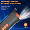 Rechargeable Ultrasonic Anti Bark Device 25FT Range 40kHz Dog Trainer Portable with LED Light for Small Medium Large Dogs