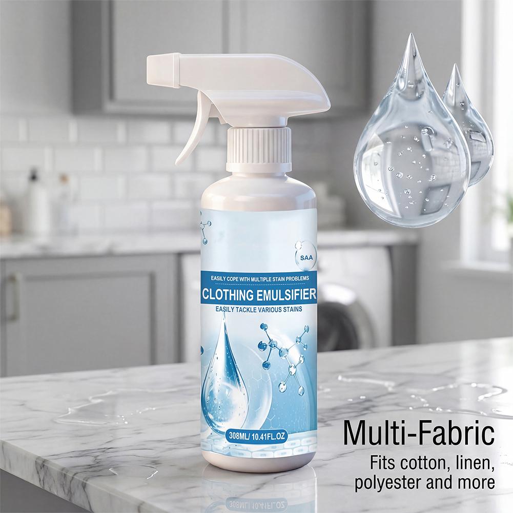 Stain Remover Spray Non Ionic Emulsifier Strong Decontamination Detergent Kitchen Oil Stains Blood Stains