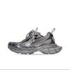 Old Champagne Gold Dad Shoes Retro Mesh Dirty Shoes, Casual Sports Dad Shoes