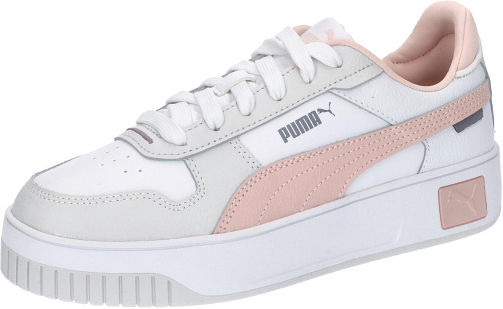 Кроссовки Puma Carina Street Women puma white/rose dust/feather grey