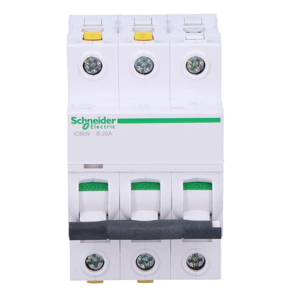 Circuit breaker iC60N-B20-3 B 20A 3-pole