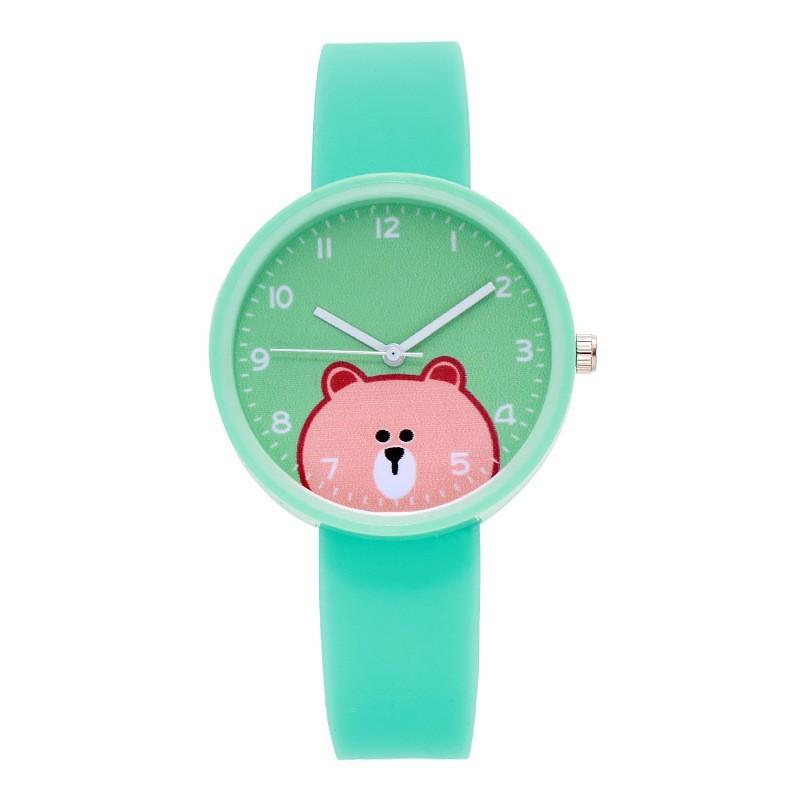 Watch Tide Mint Green Casual Jelly Soft Girl Shuxia Girl Student Girlfriend Sister Jelly Watch Watch