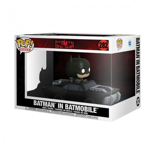 

Funko POP! атракціони: DC Batman - Бетмен в Бетмобіль (11 см) 11 cm різнокольоровий