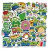 Set of 42 Waterproof, Self-Adhesive Toy Story Alien Stickers for Scrapbooking and Stationery.