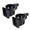 Water Bottles Holders For Infant Strollers With Quick Installation & Safely Grip Design Baby Carriages Cup Mount Bracket
