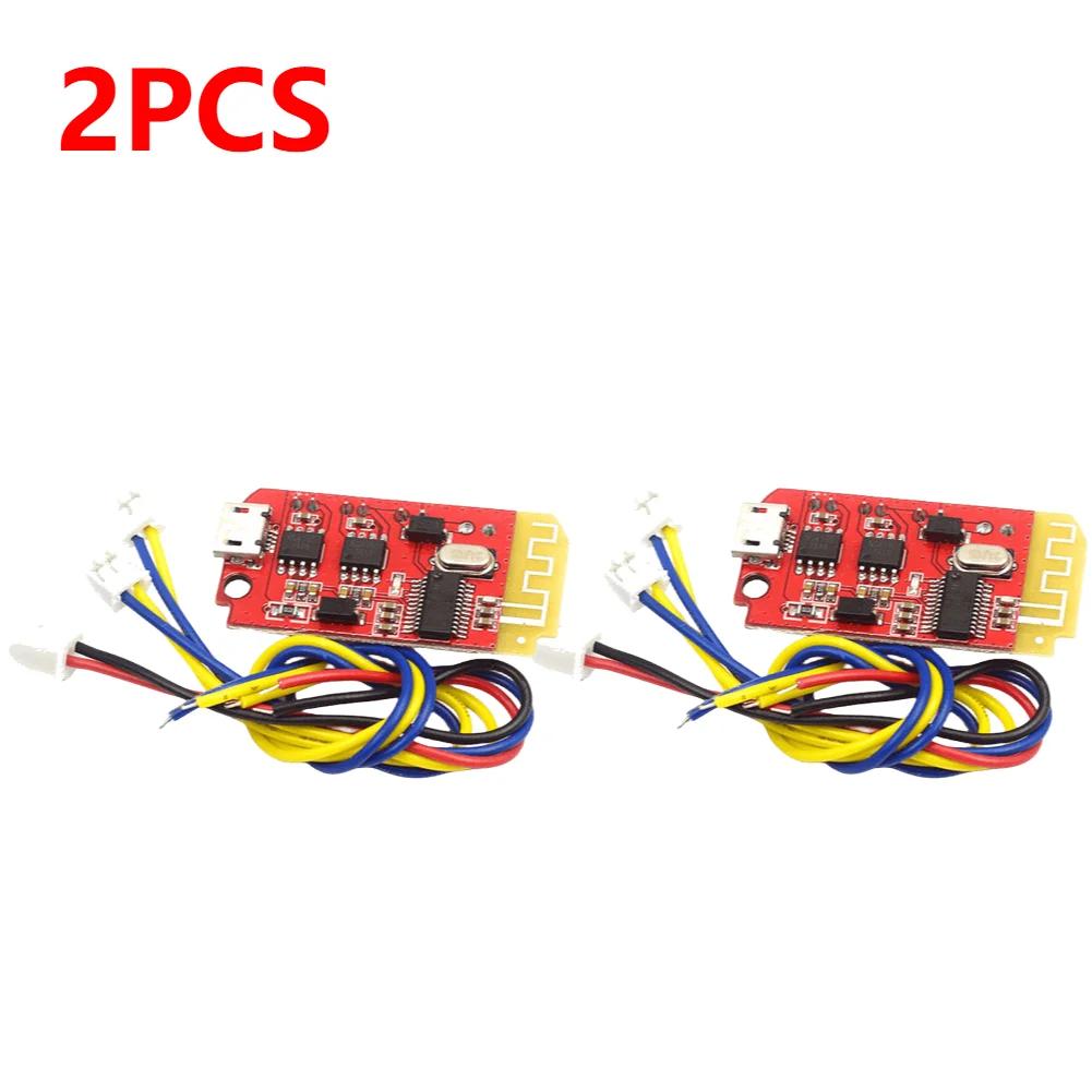 1-10pcs CT14 Micro 4.2 Power Amp Board Module 5VF 5W+5W Bluetooth-Compatible with Charging Port for Refitting Idle Sound Box