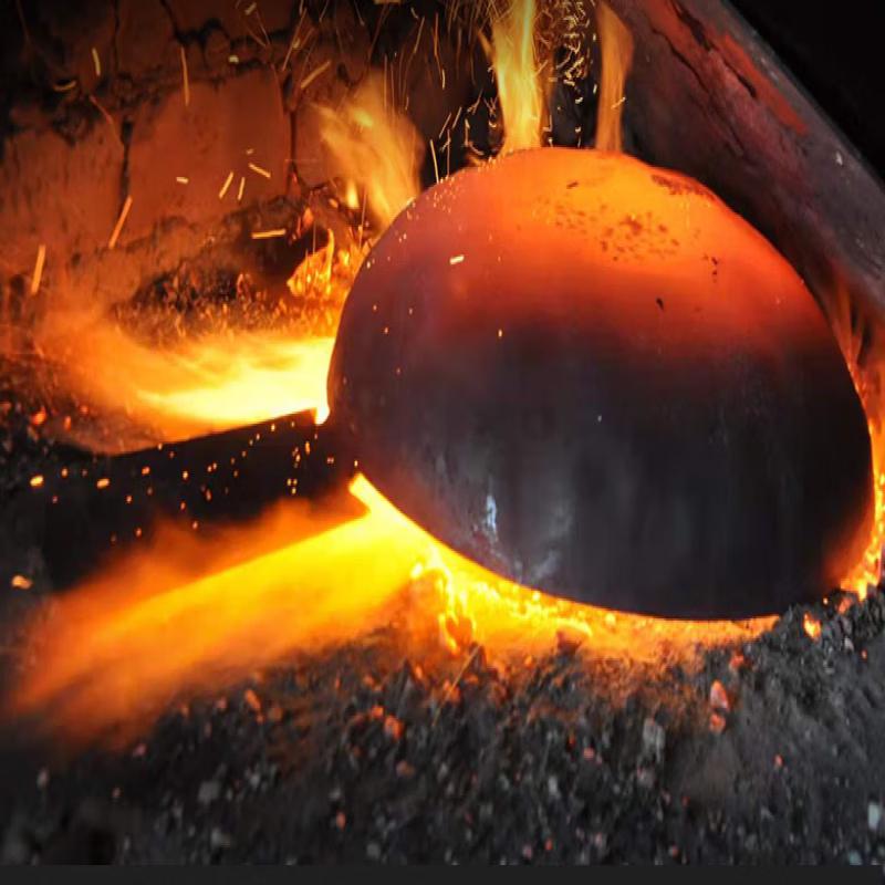 Wutuo Zongshi Forged Wrought Iron Flat-Bottom Wok