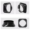 100-200mm ABS Flange Duct Fan Hose Connector Air Ventilation Adapter for Kitchen Hood Ventilator Pipe Connecting Exhaust Outlet