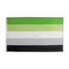 Stock All Inclusive Progress 3x5ft Polyester Big Rainbow Lesbian LGBT Gay Pride Flag Waterproof Lightweight