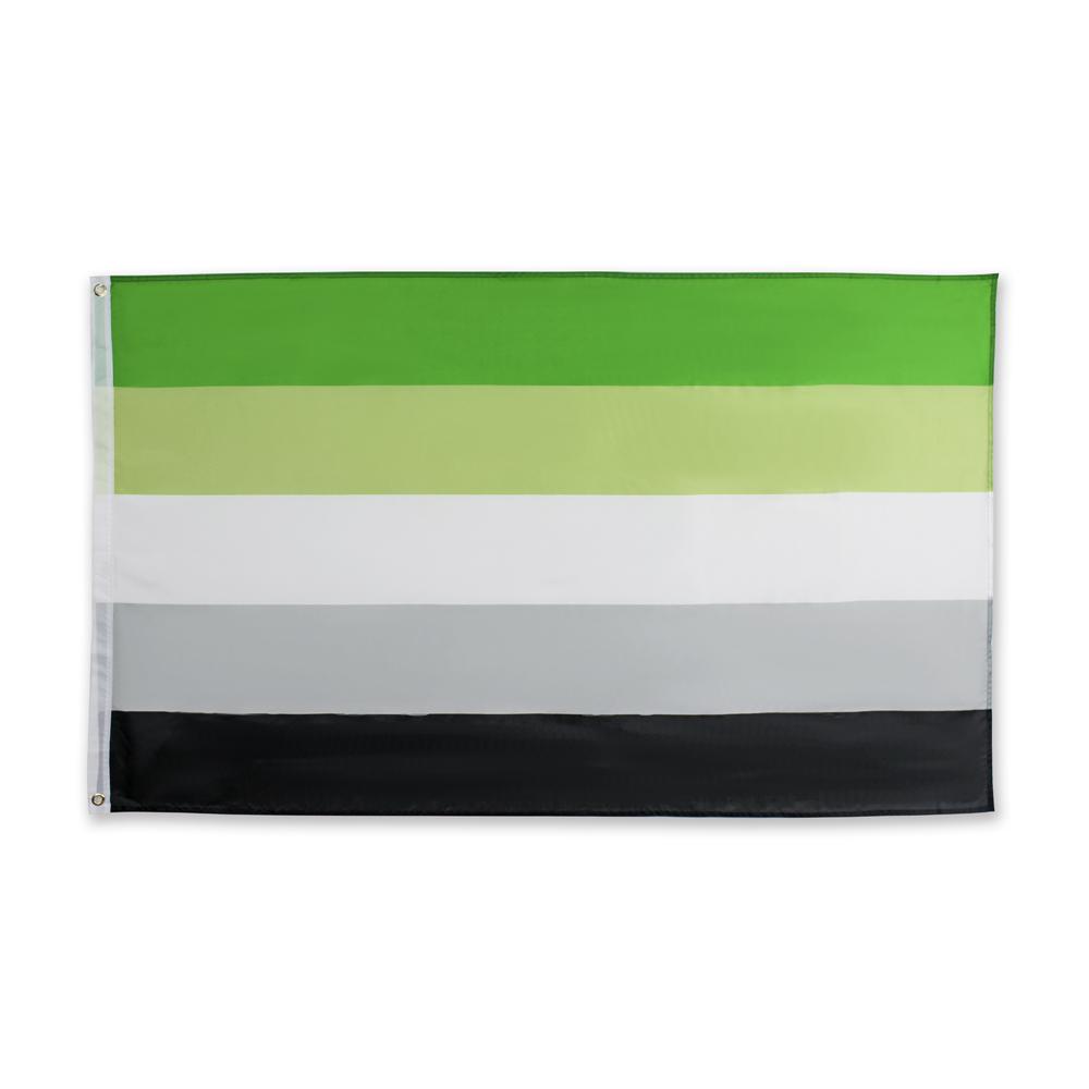 Stock All Inclusive Progress 3x5ft Polyester Big Rainbow Lesbian LGBT Gay Pride Flag Waterproof Lightweight