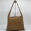 BOTTEGA VENETA Vintage Semi Shoulder Bag Single Strap Nappa Leather Brown Camel A4 Size Compatible