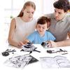 6-in-1 DIY Solar-Powered Space Building Blocks: Self-Assembled Car & Intelligent Robot Toy