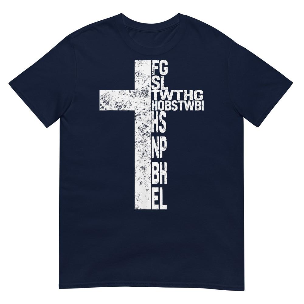 For God So Loved The World Fgsltwthgob Faith Christian Tee Tshirt S