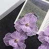 Französische Blumenohrringe für Damen Modisch und vielseitig
