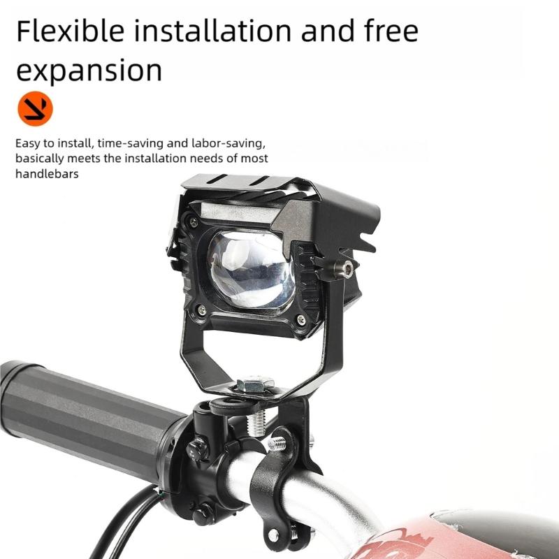 Schnellspann-Metall-Lenkerklemme für Motorräder Mehrwinkelverstellung Korrosionsbeständiges Design Sicheres Griffsystem
