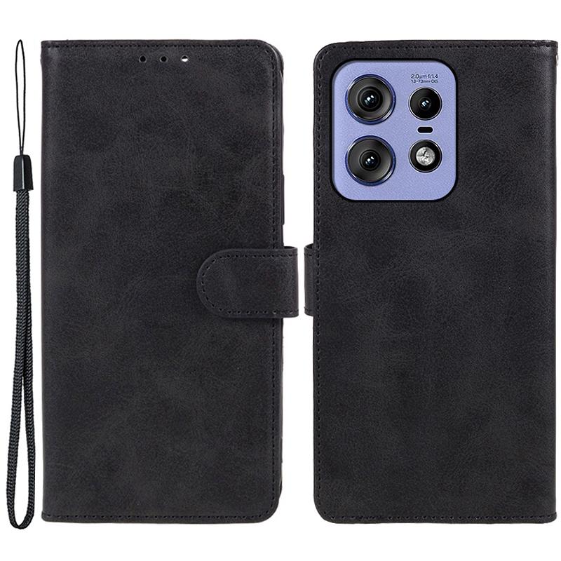 Shockproof Cover for Motorola Edge 50 Pro 5G Case Magnetic Calf Texture Wallet Phone Shell