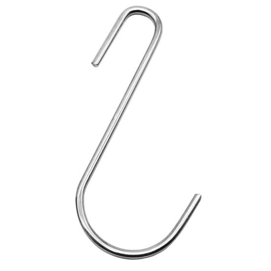 5 szt. haczyków do zasłon w kształcie litery S, łożysko antykorozyjne, wytrzymałe, antypoślizgowe, ze stali nierdzewnej