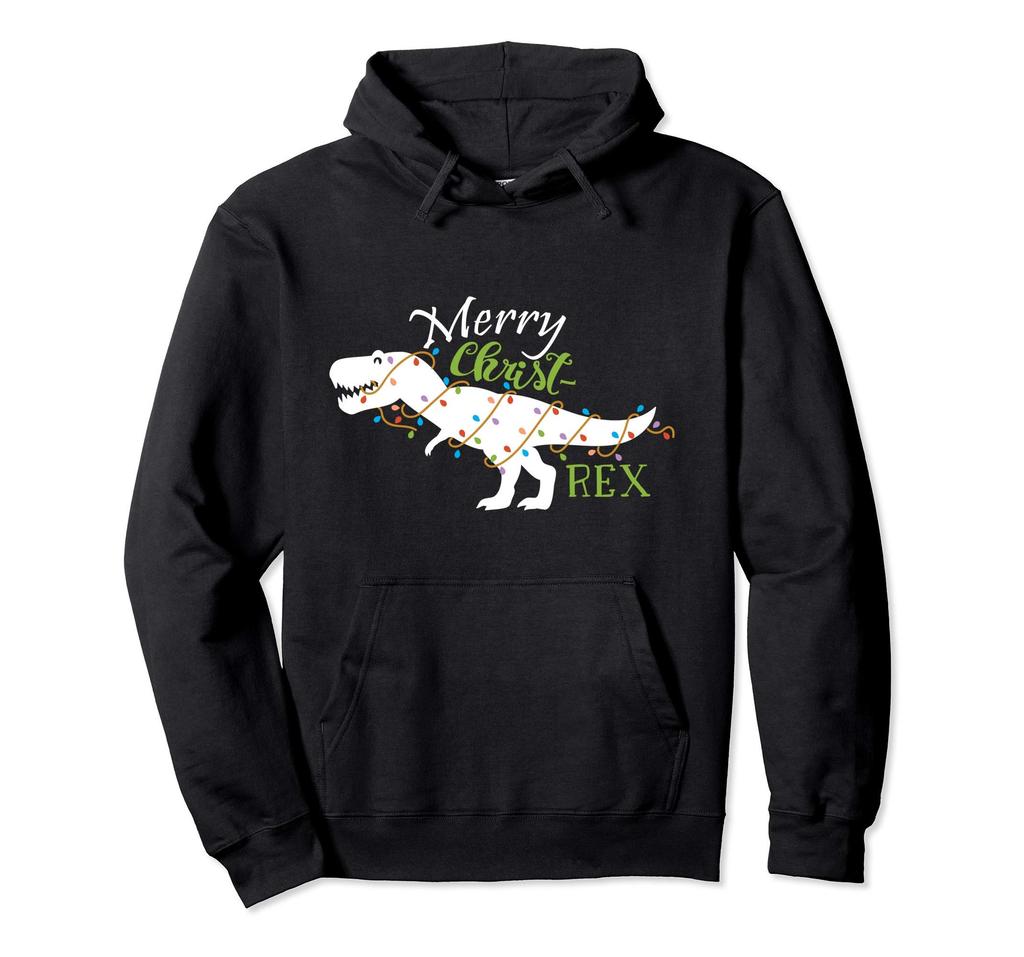 Christmas T Rex Dinosaur Gift Dino Christmas Hoodie