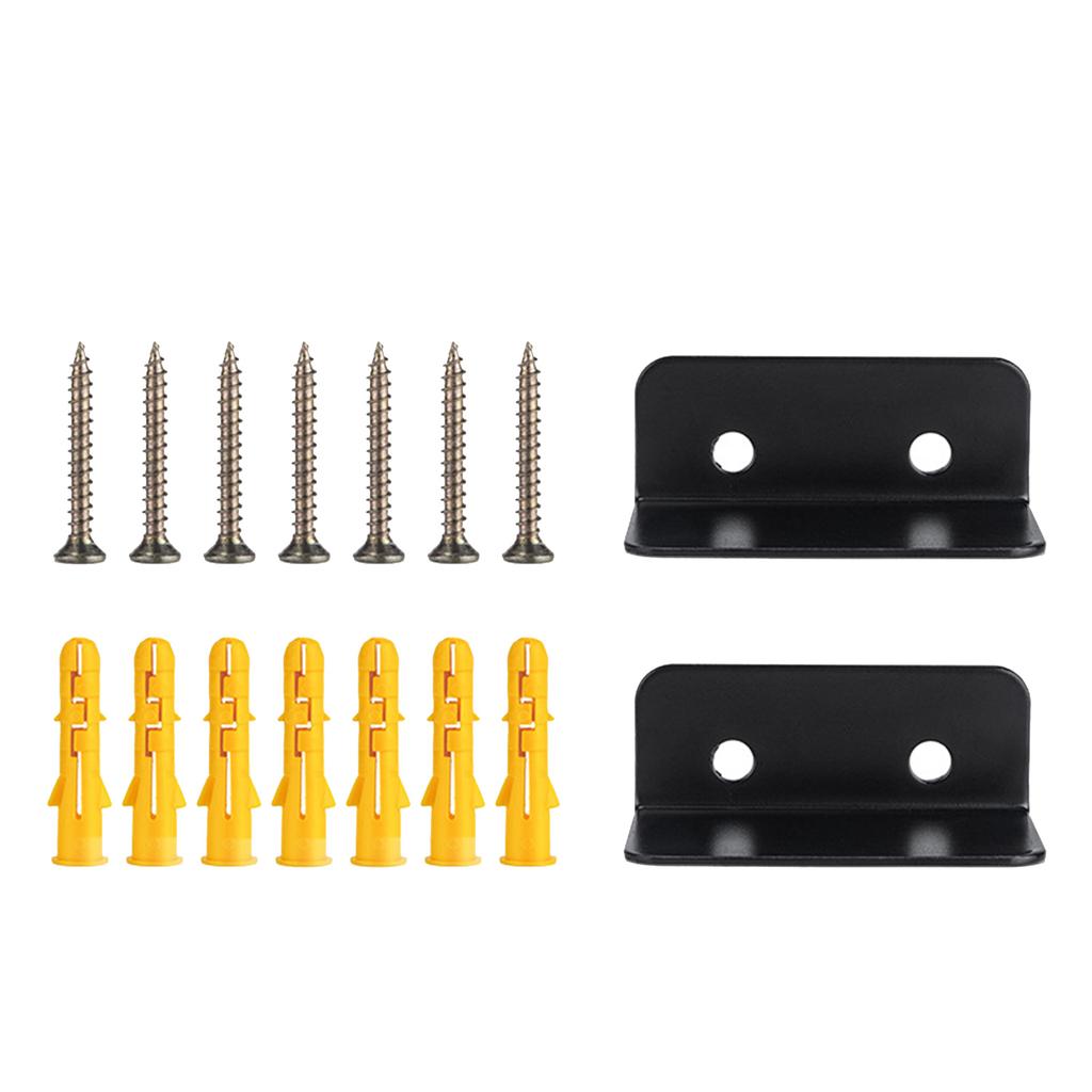 Bike Pedal Hanger Wall Mounted Bike Shop Display Stand Heavy Duty Horizontal Bike Rack for Garage Wall Durable