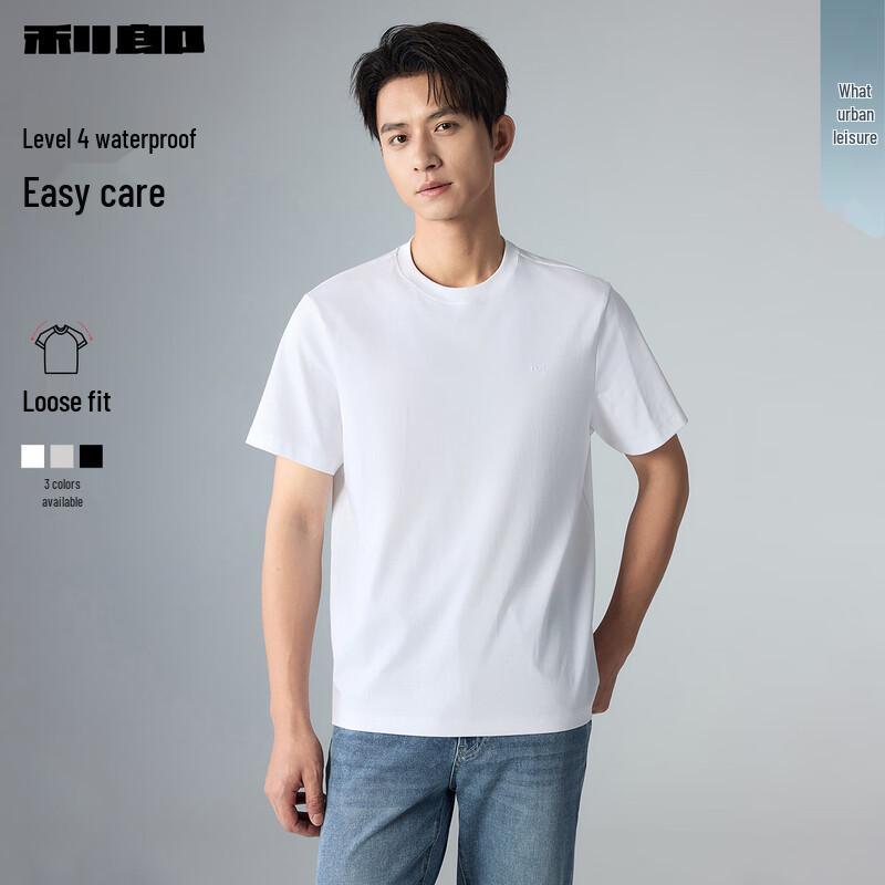 

Lilang Men s Waterproof Round Neck Short Sleeve T-Shirt 165/84A