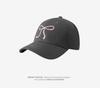 Women's big head circumference baseball cap old washed hat men's American wide brim retro small face trend embroidered cap