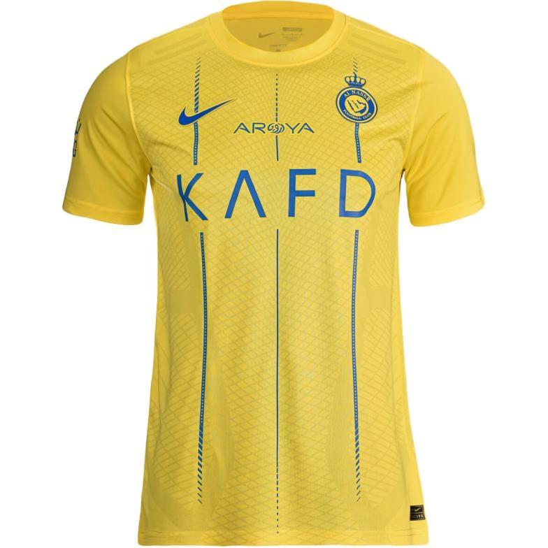 Nike Al Nassr FC 2023/24 Stadium Home Jersey Yellow Men s HM6052-999 S