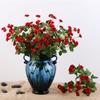 1 Bunch Artificial Flower Realistic Looking Decorative Eco-friendly Romantic Artificial Bouquet DIY Wedding Table Floral Decoration