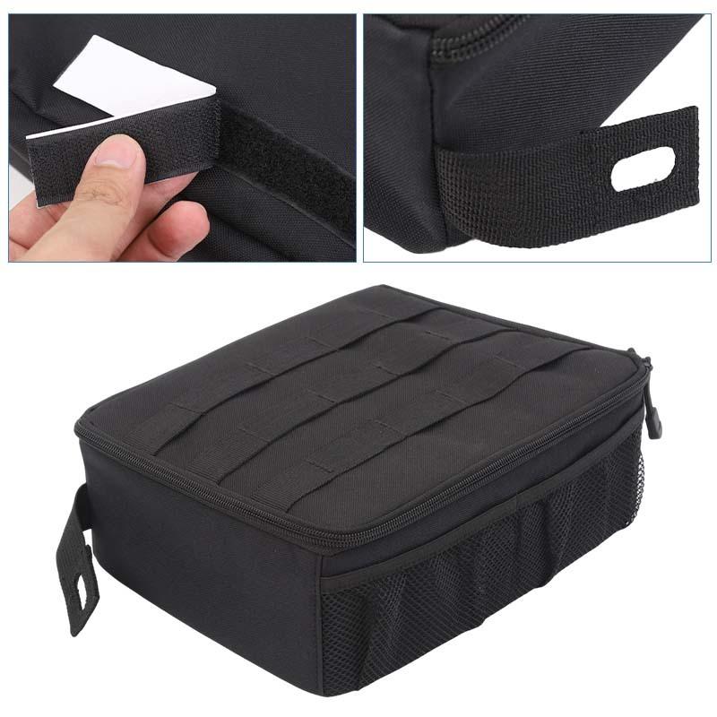 Trunk Side Storage Bag Organizer Fit For Jeep Wrangler JL 2024 Up 4-Door Version Stowing Tidying Car Accessories