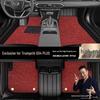 Full Coverage Black Floor Mats for GAC Trumpchi GS4/GS4 PLUS (2016-2021 Models)
