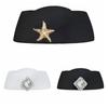 Flat-top Wool Beret Hat Rhinestone Flight Attendant Hat Fashion Topper Hat  Cocktail Party