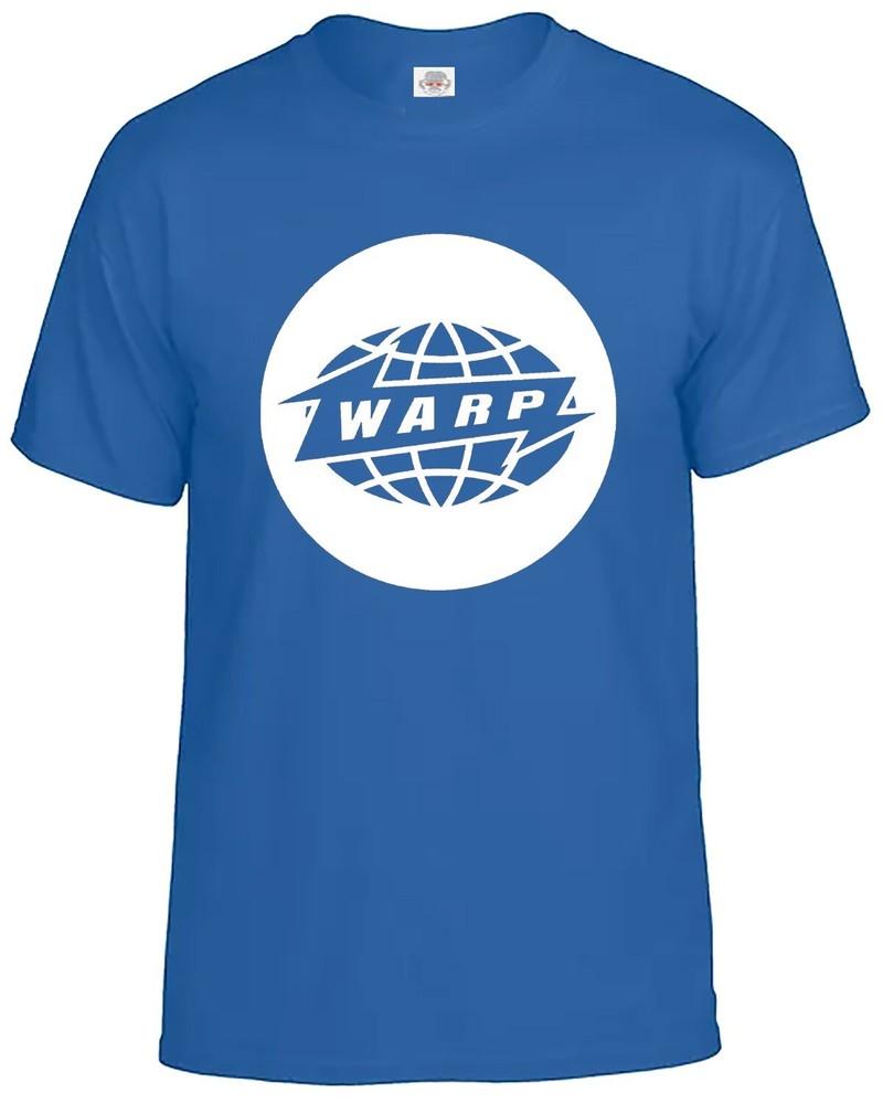 Warp records tshirt mens funny dj rave earth globe music electronica tee top