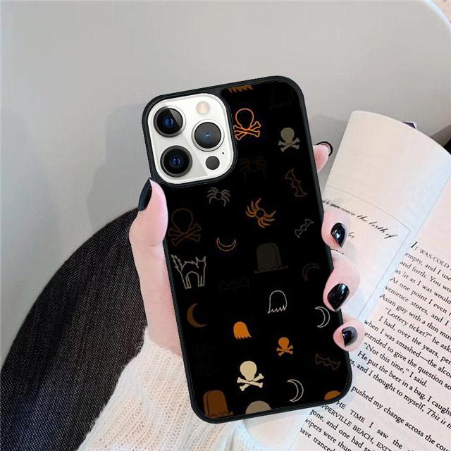 BOO! Happy Halloween Pumpkin Coque Shell For iPhone 17 Air 15 16e 14 13 12 Pro Max 11 Pro Max Plus Phone Case Cover