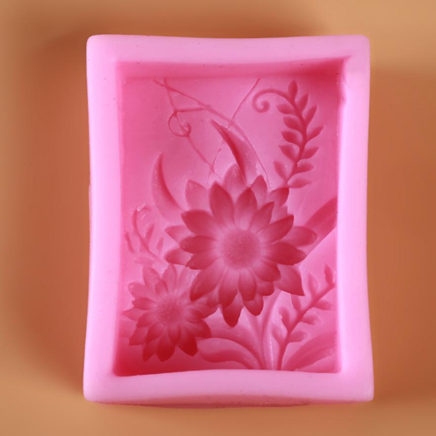 

Подсолнечник силиконовые формы для мыла ручной работы 3D силиконовые формы DIY ремесленные формы