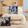 Anime T-The Seven Deadly Sins Pillow Gift Home Office Decoration Bedroom Sofa Car Cushion Cover Case 45x45