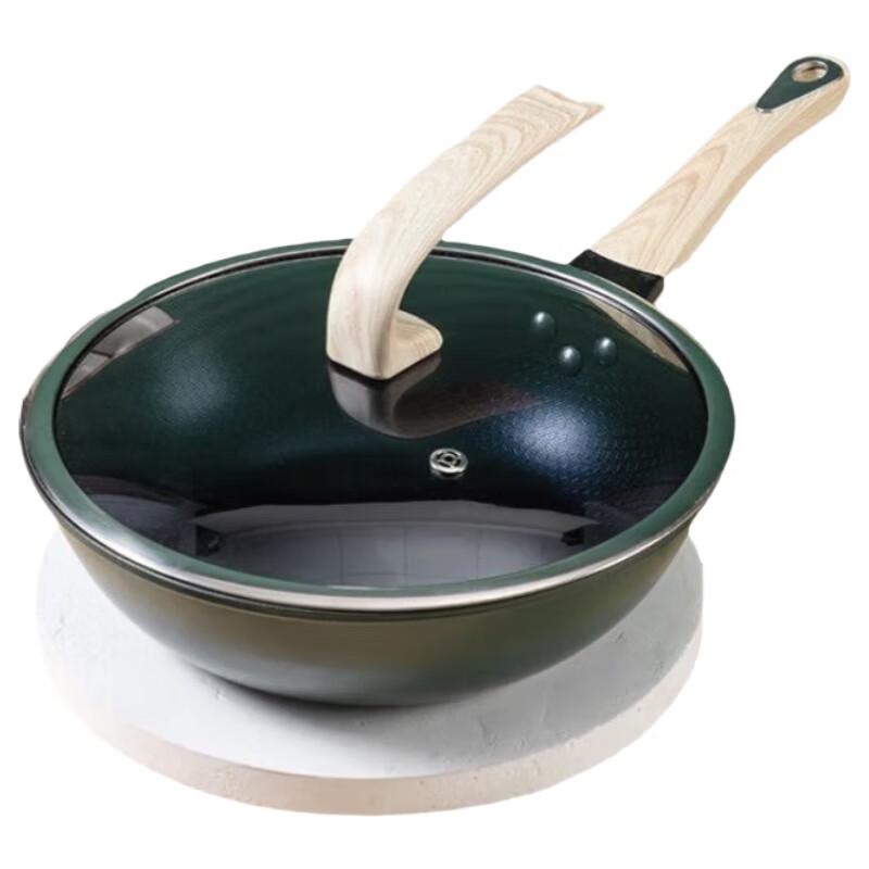 Aimude Mercedes Gem Blue Diamond Wok 30cm