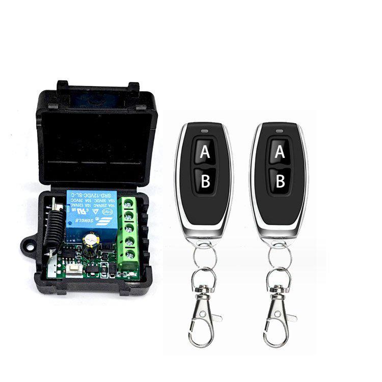 12V Single Channel Wireless Remote Boom Barrier Controller with Electric Lock and Light Switch.