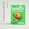 SLAPBURGER Full English Mini Burger Fast-Paced Card Game Family Party Board Game Portable for Teens Adults