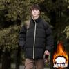 Stand-up Collar Cotton-padded Clothes for Men and Women In Winter Windproof Velvet Thickened Cotton-padded Clothes for Couples Thickened